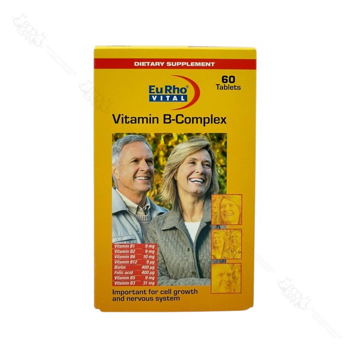ویتامین ب کمپلکس یوروویتال | Eu Rho VITAL Vitamin B Complex - Image 1