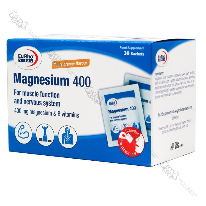 ساشه منیزیم ۴۰۰ یورو ویتال | EuRho VITAL Mangnesium 400 - Image 1