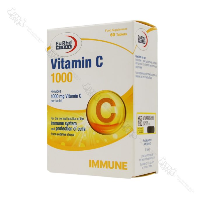 ویتامین سی ۱۰۰۰ یوروویتال | Eu Rho VITAL Vitamin C 1000 - Image 1